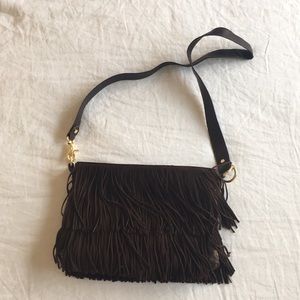 Tory Burch fringe crossbody bag
